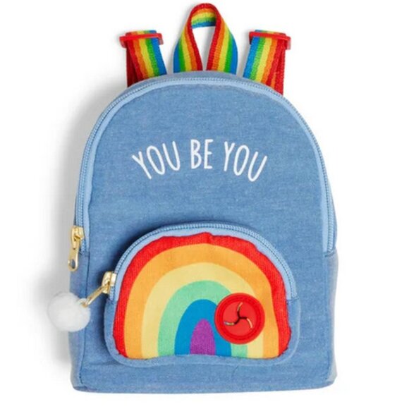 NWT ~ YOULY Pride Dog Backpack, Large/X-Large, Rainbow Design "You Be You" - Picture 4 of 9